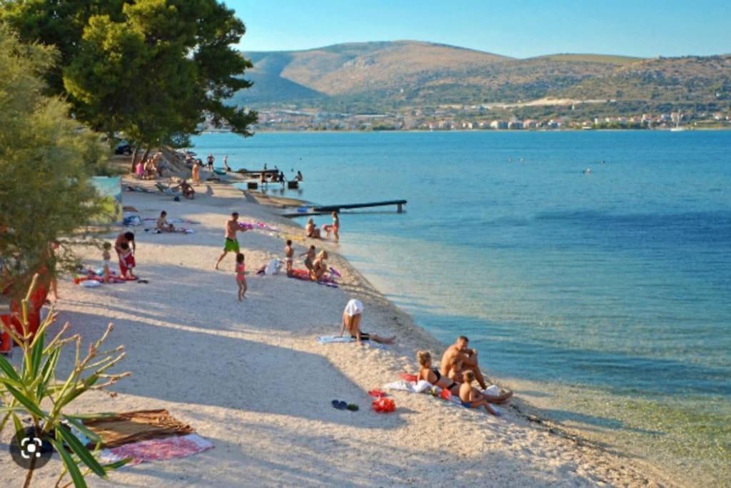 Luxury Villa Lana Apt, Seaview Terrace, Large Outdoor Space, Bbq Trogir Exterior photo